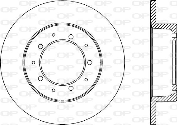 OPEN PARTS Piduriketas BDA1061.10